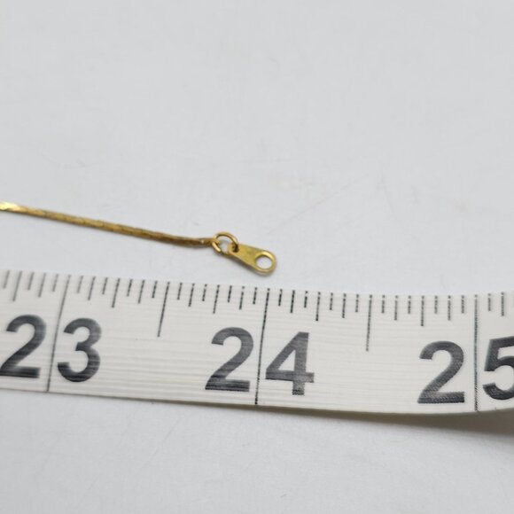 Natural Limpet Shell Pendant Necklace With Gold Finish Vintage - Picture 5 of 5